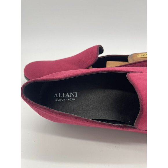 Men's Zion Smoking Slipper Loafers Size 12M Dark Pink - Picture 9 of 12